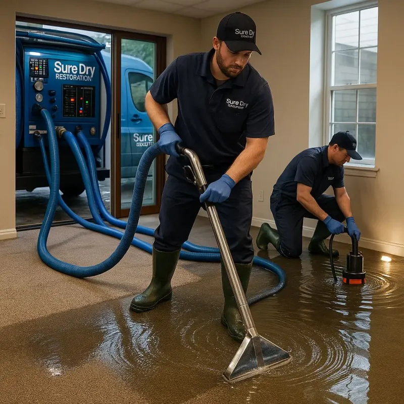 Water Extraction and Removal process in Folkston, GA